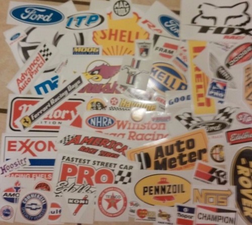 Racing sticker set grab - set, 26