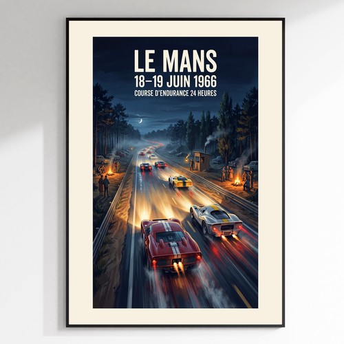 1966 mans vintage - le, racing