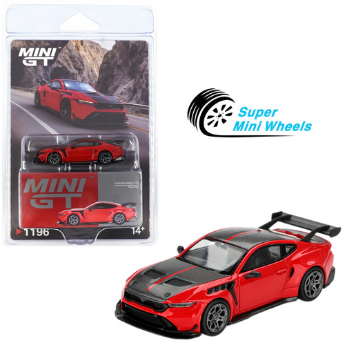 Mini ford mustang gtd - gt, 1:64