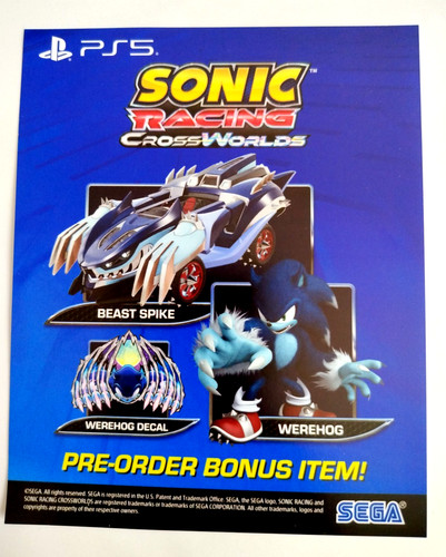 Sonic racing cross worlds - cross,