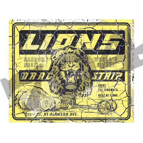 Lions drag strip vintage - strip, style