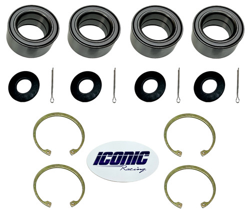 Front rear wheel - front, bearing