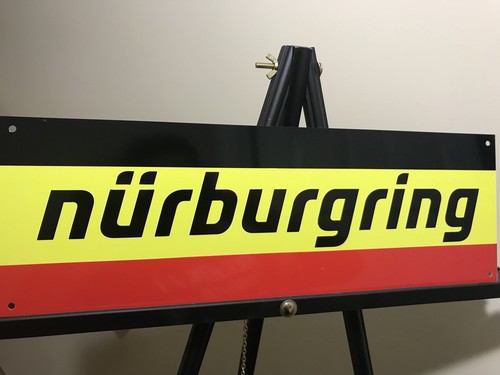 Nurburgring racing garage sign