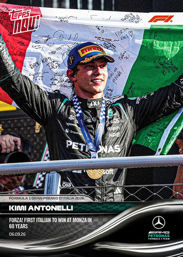 2026 topps now kimi - kimi, antonelli