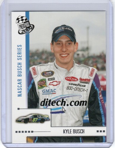 2004 press pass kyle busch - press,