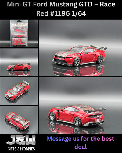 Mini ford mustang gtd - gt,