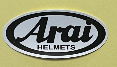 Arai helmet sticker - sticker, black