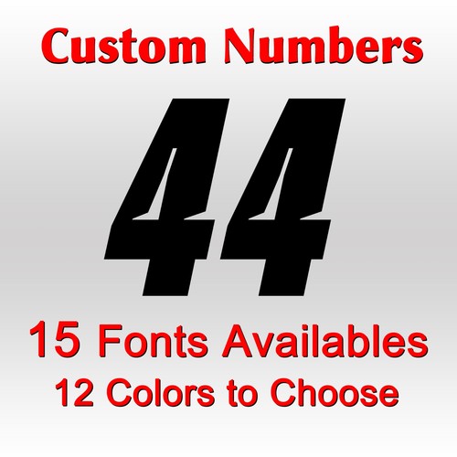 Racing numbers pack die cut - numbers,