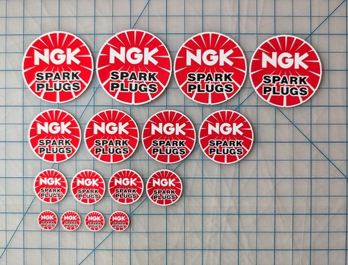 Ngk racing sticker - racing, decal