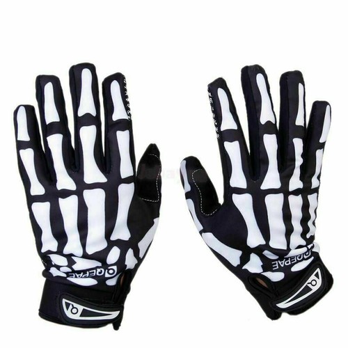 Biker skeleton bone - skeleton, gloves