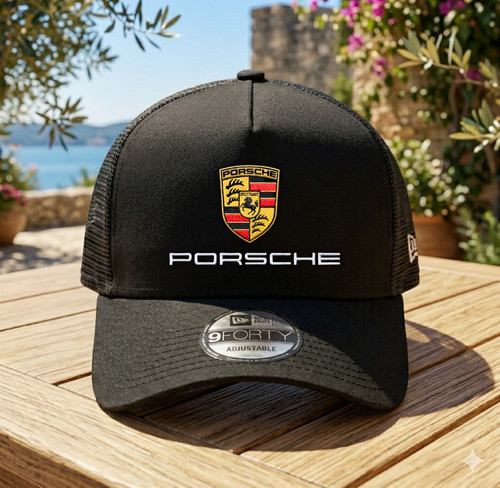 Black mesh porsche racing - porsche,