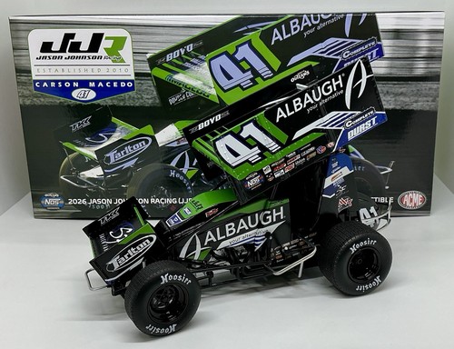 2026 41 carson macedo - 1/18, #41